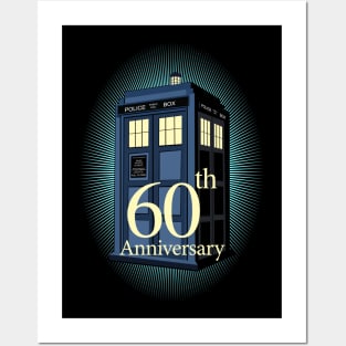 TARDIS 60TH ANNIVERSARY EDITION Posters and Art